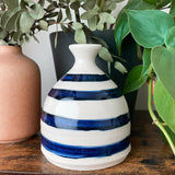 Striped Ceramic Watering Bell