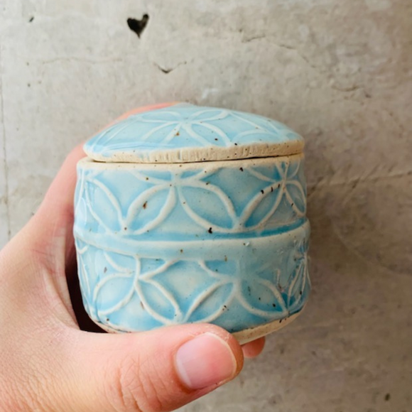 Small Textured Jar