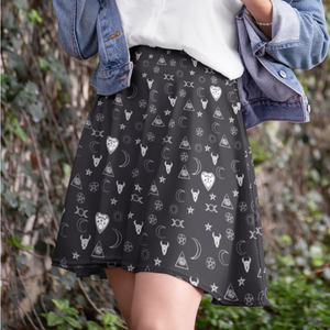 Witchy Things Skater Skirt