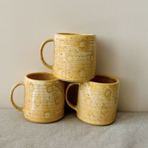 Handmade Butterscotch Glaze Mug